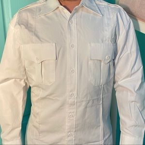 White uniform shirt for NYPD or military